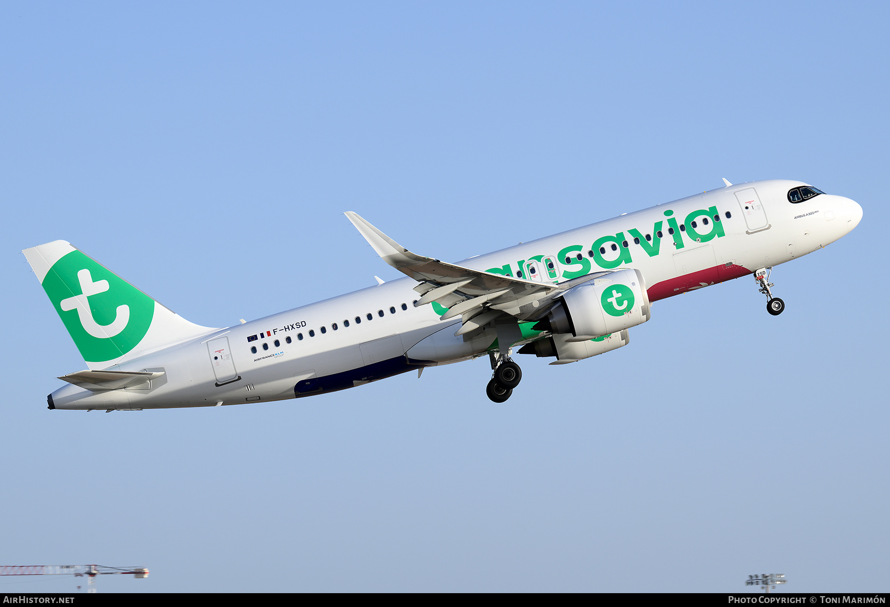 Aircraft Photo of F-HXSD | Airbus A320-252N | Transavia | AirHistory.net #796312