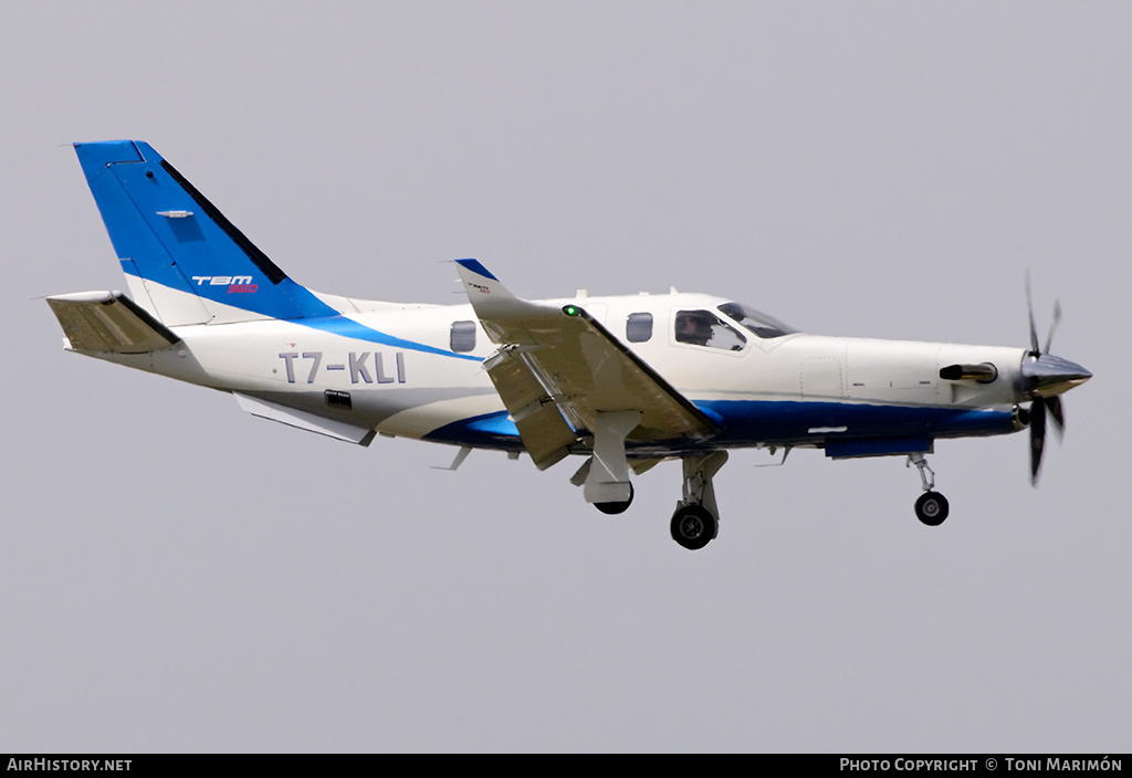 Aircraft Photo of T7-KLI | Daher TBM-960 (700N) | AirHistory.net #796334