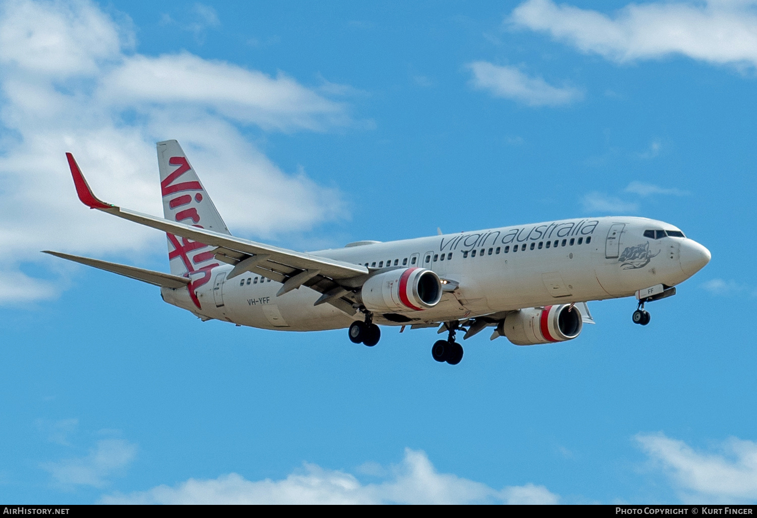 Aircraft Photo of VH-YFF | Boeing 737-8FE | Virgin Australia Airlines | AirHistory.net #796336