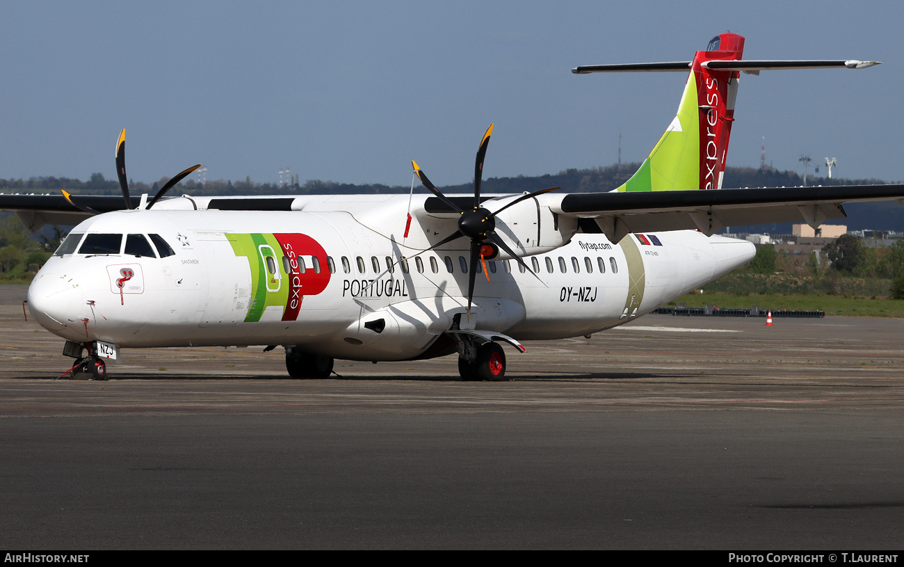 Aircraft Photo of OY-NZJ | ATR ATR-72-600 (ATR-72-212A) | TAP Portugal Express | AirHistory.net #796338