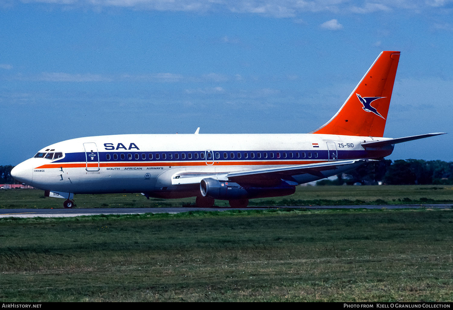 Aircraft Photo of ZS-SID | Boeing 737-244/Adv | South African Airways - Suid-Afrikaanse Lugdiens | AirHistory.net #796339