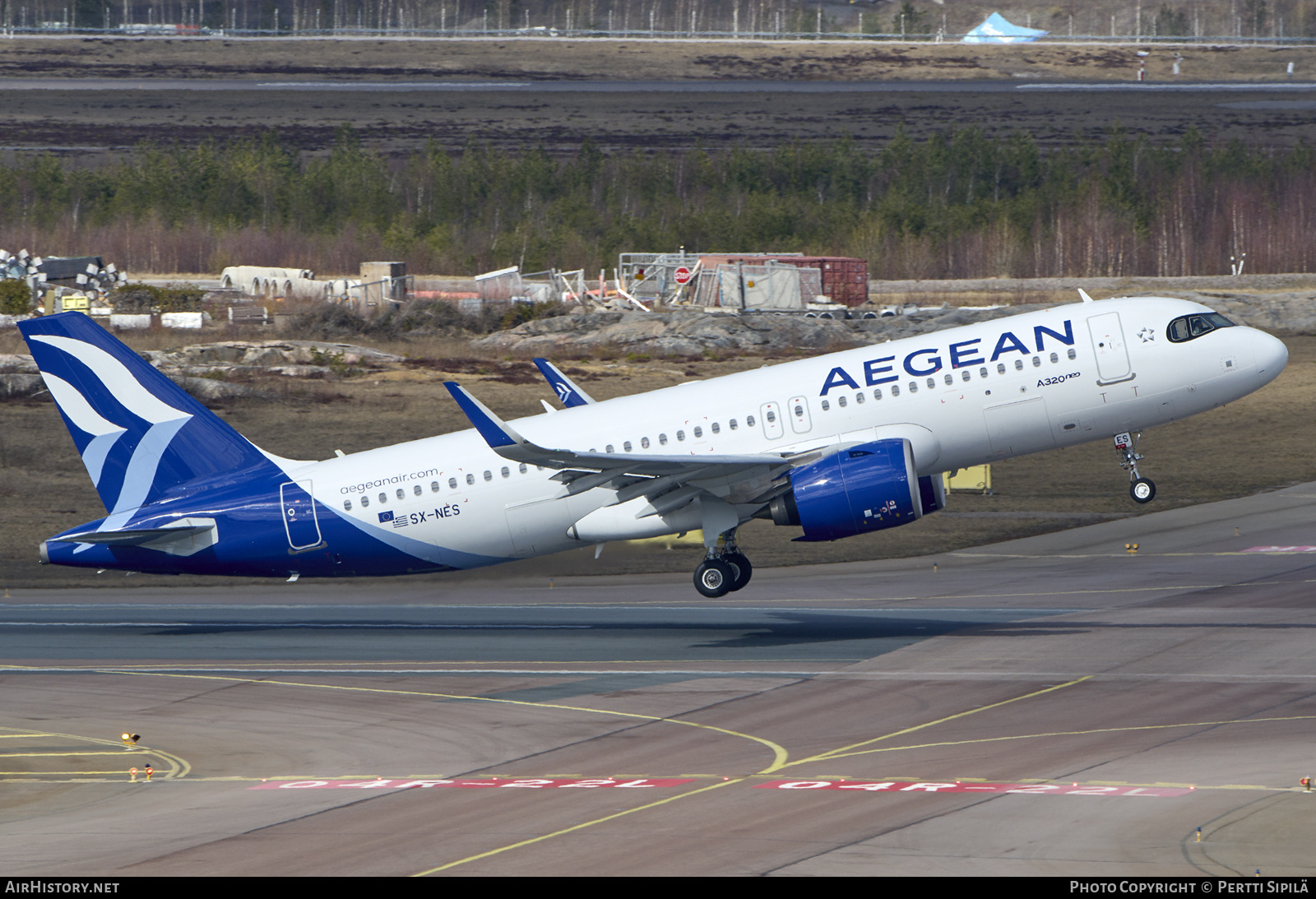 Aircraft Photo of SX-NES | Airbus A320-271N | Aegean Airlines | AirHistory.net #796355