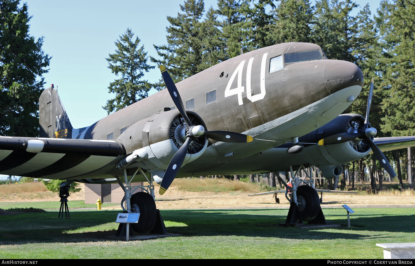 Aircraft Photo of 43-15512 | Douglas C-47A Skytrain | USA - Air Force | AirHistory.net #796358
