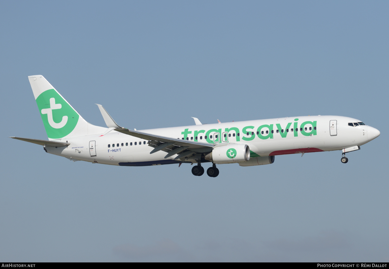 Aircraft Photo of F-HUYT | Boeing 737-8K5 | Transavia | AirHistory.net #796366