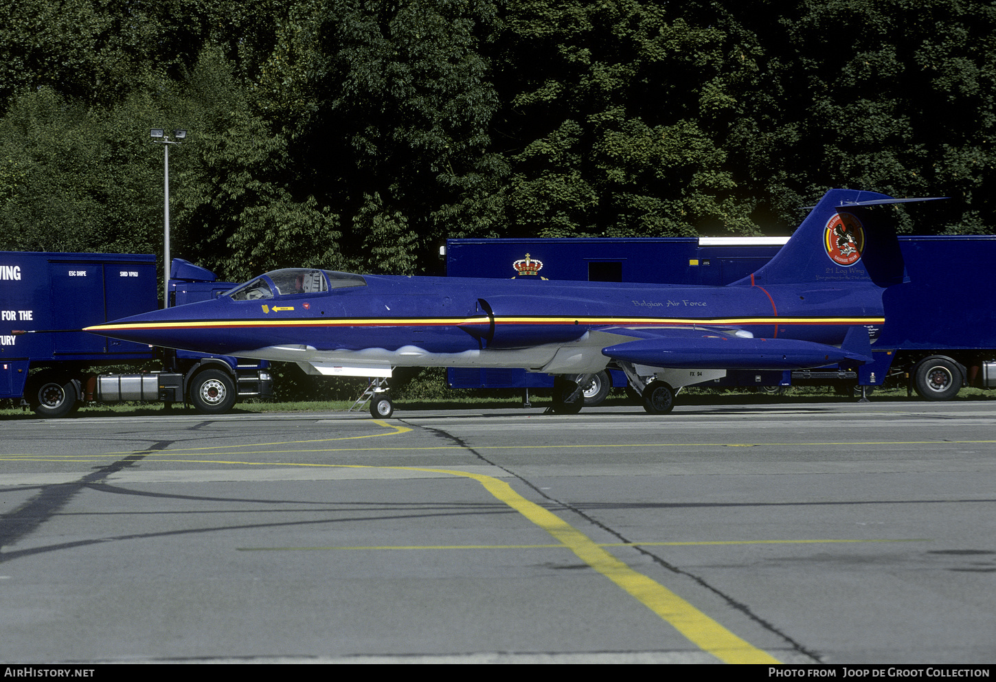 Aircraft Photo of FX94 | Lockheed F-104G Starfighter | Belgium - Air Force | AirHistory.net #796369