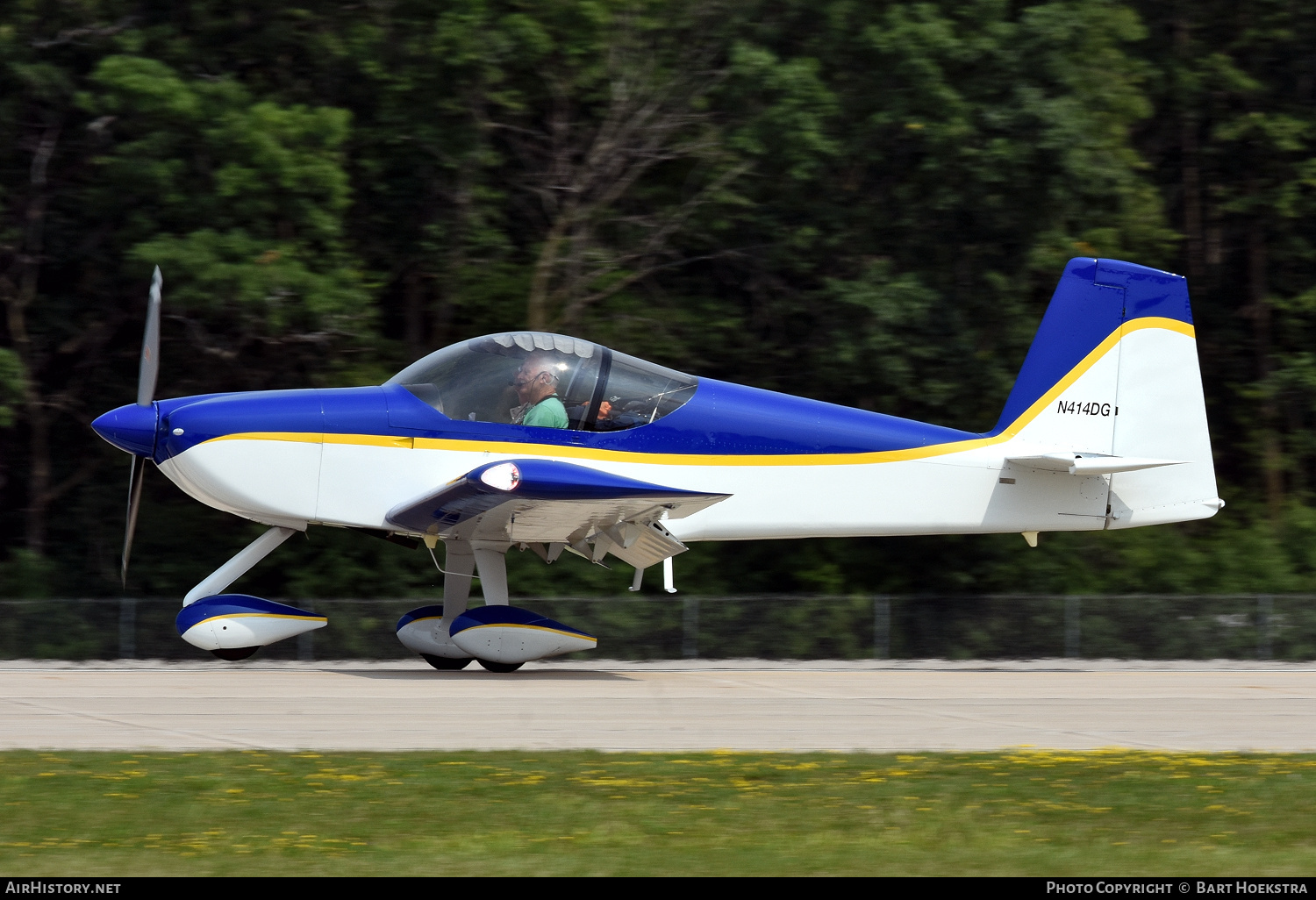 Aircraft Photo of N414DG | Van's RV-14A | AirHistory.net #796385