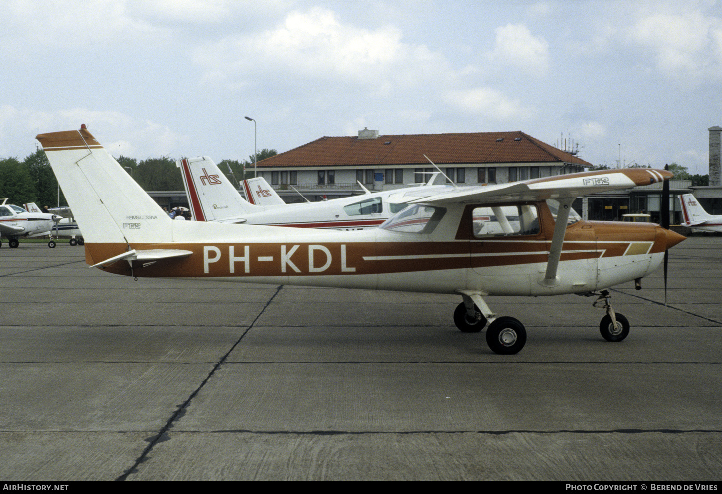 Aircraft Photo of PH-KDL | Reims F152 II | AirHistory.net #796395