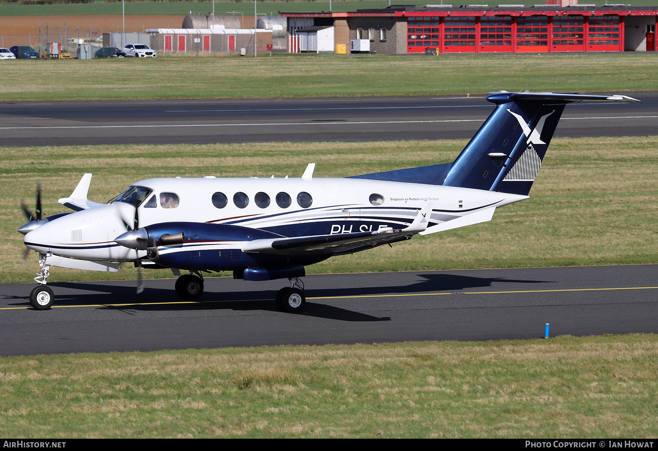Aircraft Photo of PH-SLE | Hawker Beechcraft B200GTO/WL King Air | Slagboom en Peeters Aerial Surveys | AirHistory.net #796402