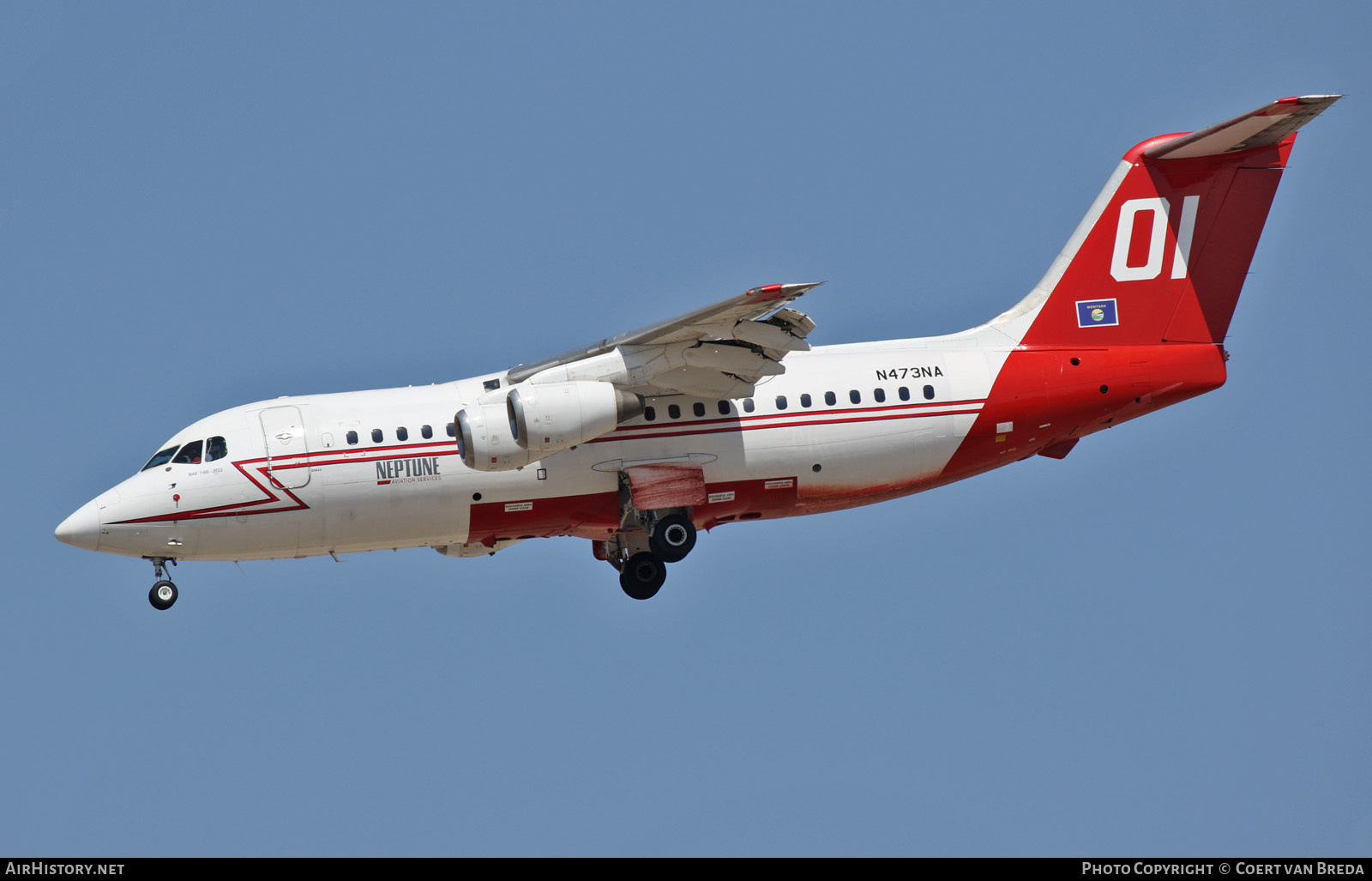 Aircraft Photo of N473NA | British Aerospace BAe-146-200 | Neptune Aviation Services | AirHistory.net #796406