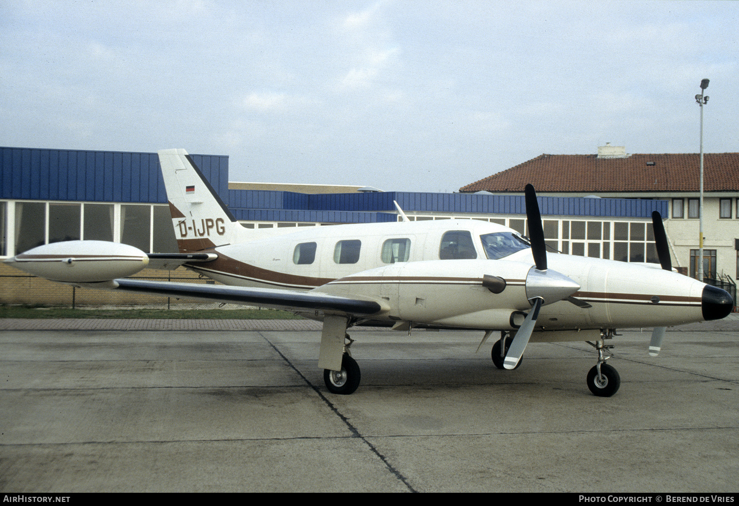 Aircraft Photo of D-IJPG | Piper PA-31T Cheyenne | AirHistory.net #796421