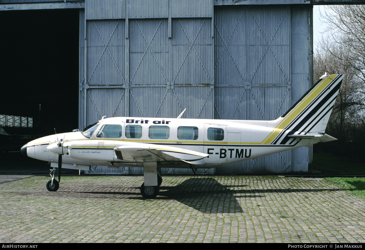 Aircraft Photo of F-BTMU | Piper PA-31-350 Navajo Chieftain | Brit Air | AirHistory.net #796424