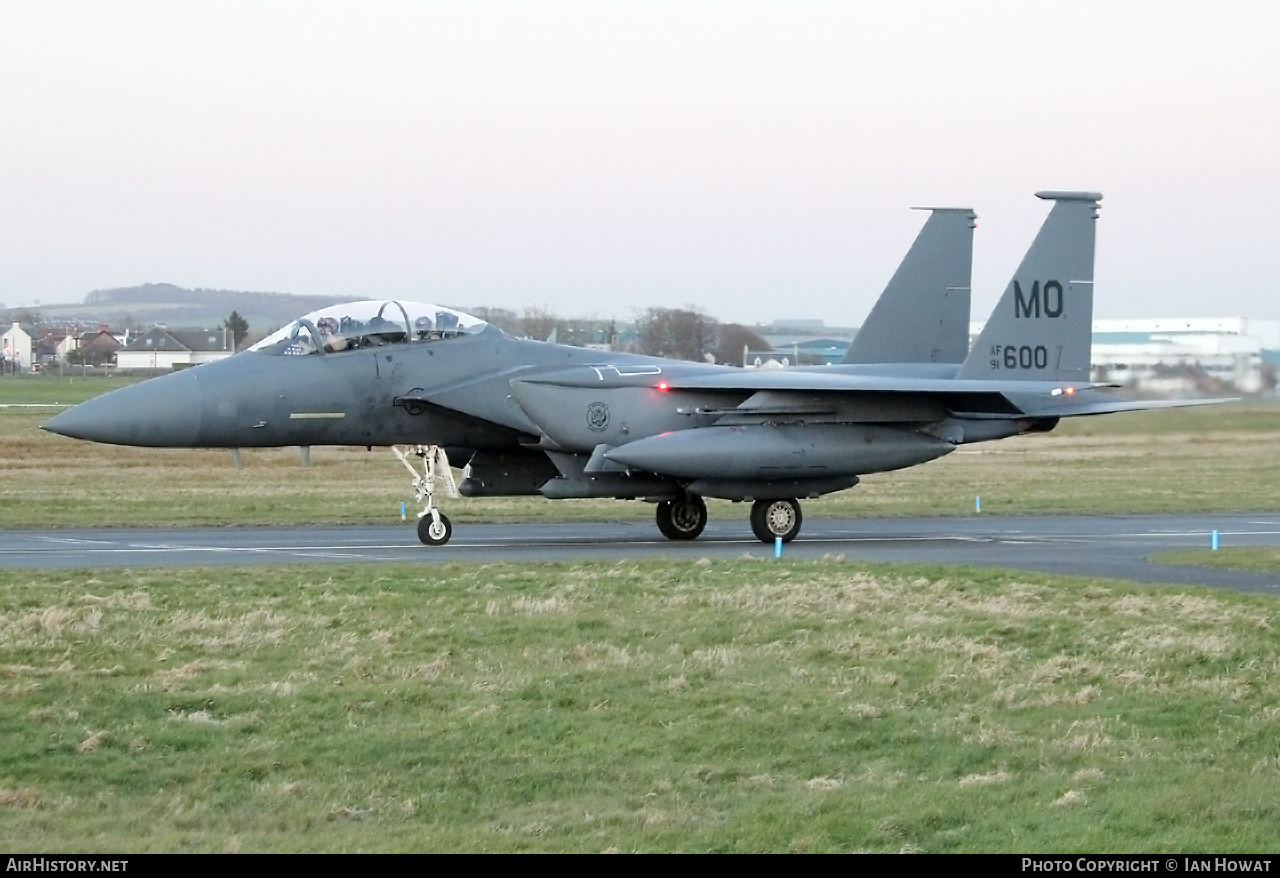 Aircraft Photo of 91-0600 / AF91-600 | Boeing F-15E Strike Eagle | USA - Air Force | AirHistory.net #796433