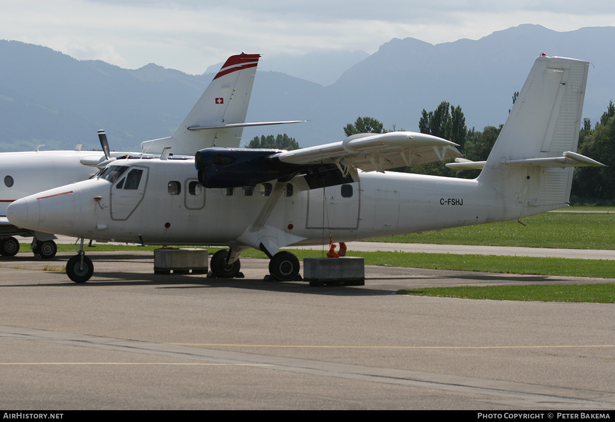 Aircraft Photo of C-FSHJ | De Havilland Canada DHC-6-300 Twin Otter | AirHistory.net #796440
