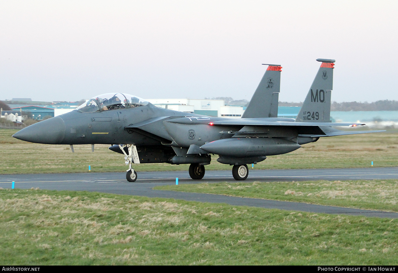 Aircraft Photo of 90-0249 / AF90-249 | Boeing F-15E Strike Eagle | USA - Air Force | AirHistory.net #796444