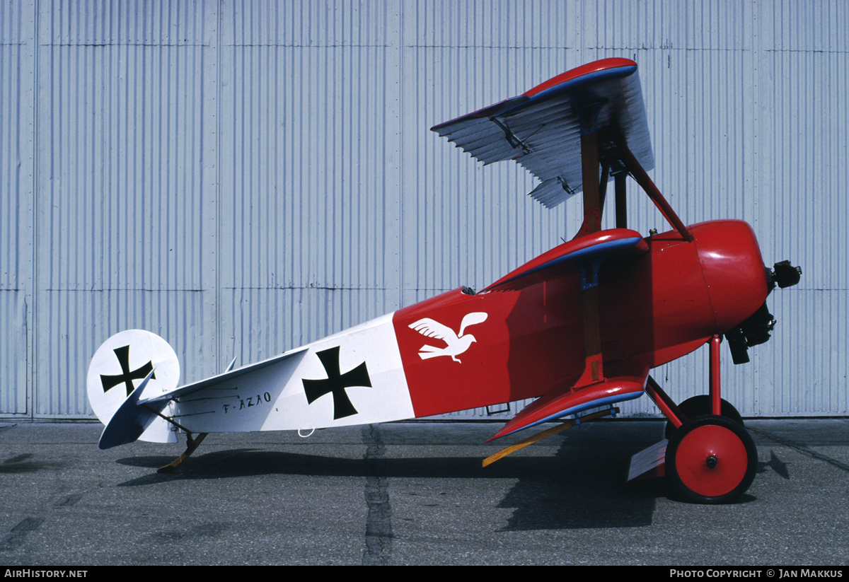 Aircraft Photo of F-AZAQ | Fokker Dr.1 (replica) | Germany - Air Force | AirHistory.net #796445