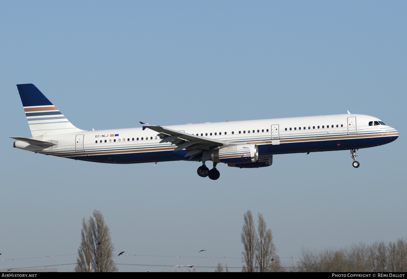 Aircraft Photo of EC-NLJ | Airbus A321-231 | Privilege Style | AirHistory.net #796452