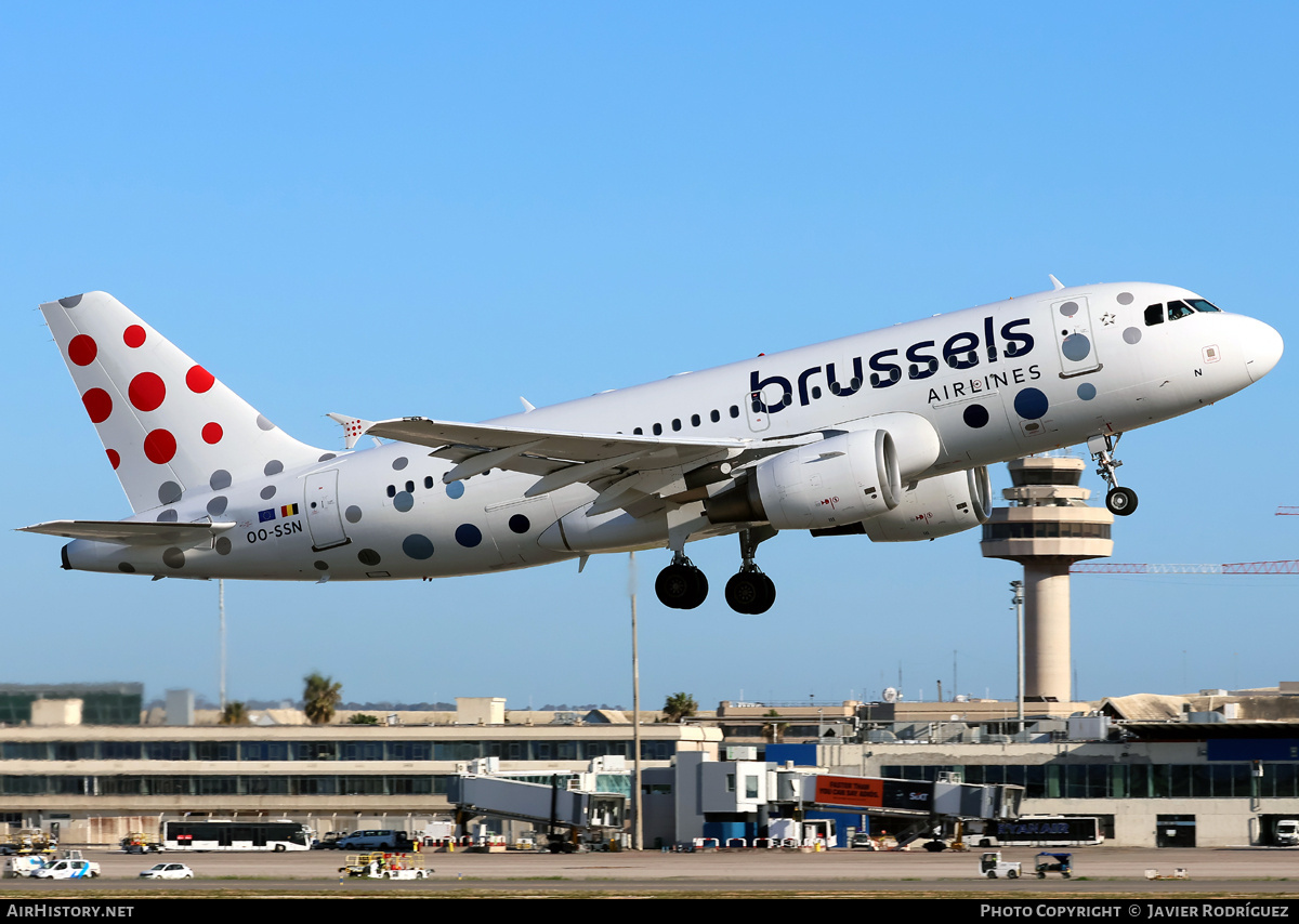 Aircraft Photo of OO-SSN | Airbus A319-112 | Brussels Airlines | AirHistory.net #796464