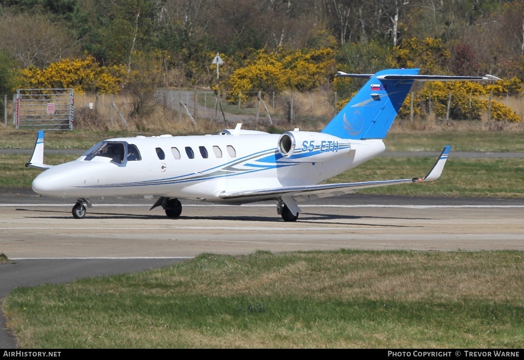 Aircraft Photo of S5-ETH | Cessna 525A CitationJet CJ2+ | AirHistory.net #796468