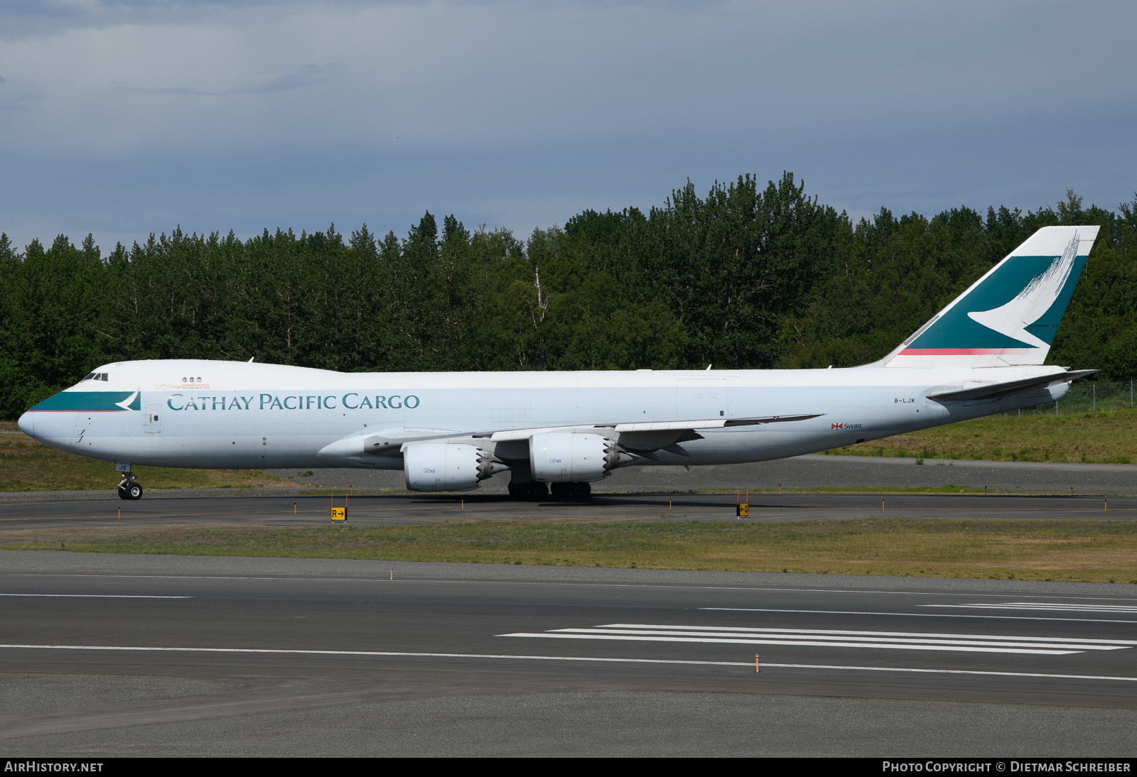 Aircraft Photo of B-LJK | Boeing 747-867F/SCD | Cathay Pacific Airways Cargo | AirHistory.net #796507