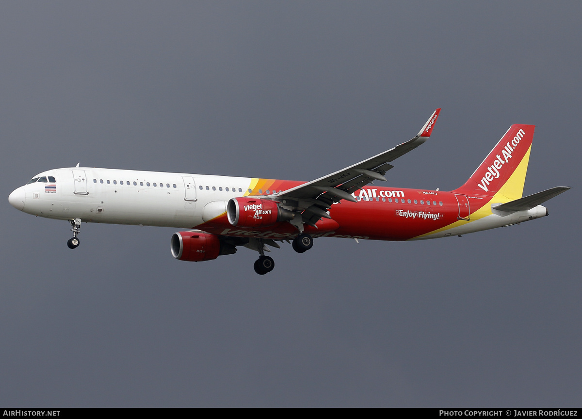 Aircraft Photo of HS-VKJ | Airbus A321-211 | VietJet Air Thailand | AirHistory.net #796510