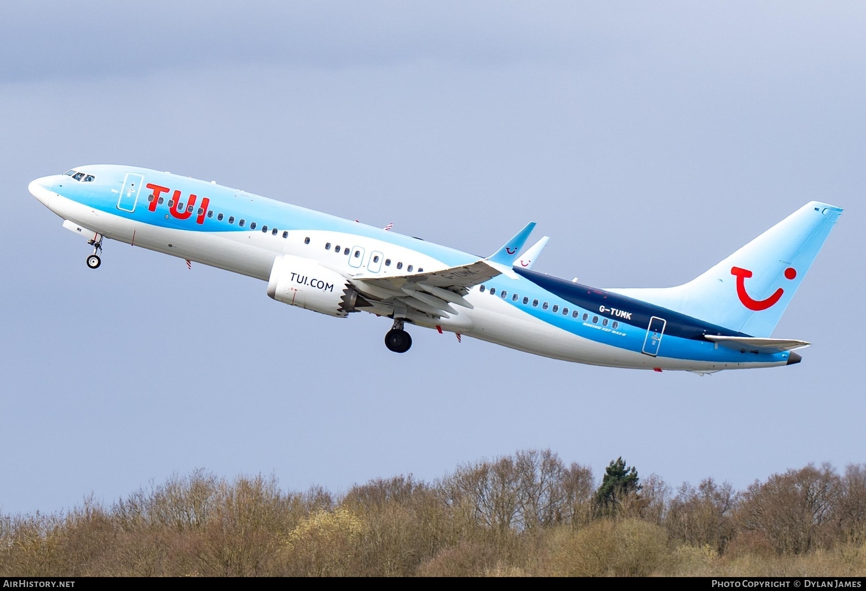 Aircraft Photo of G-TUMK | Boeing 737-8 Max 8 | TUI | AirHistory.net #796513