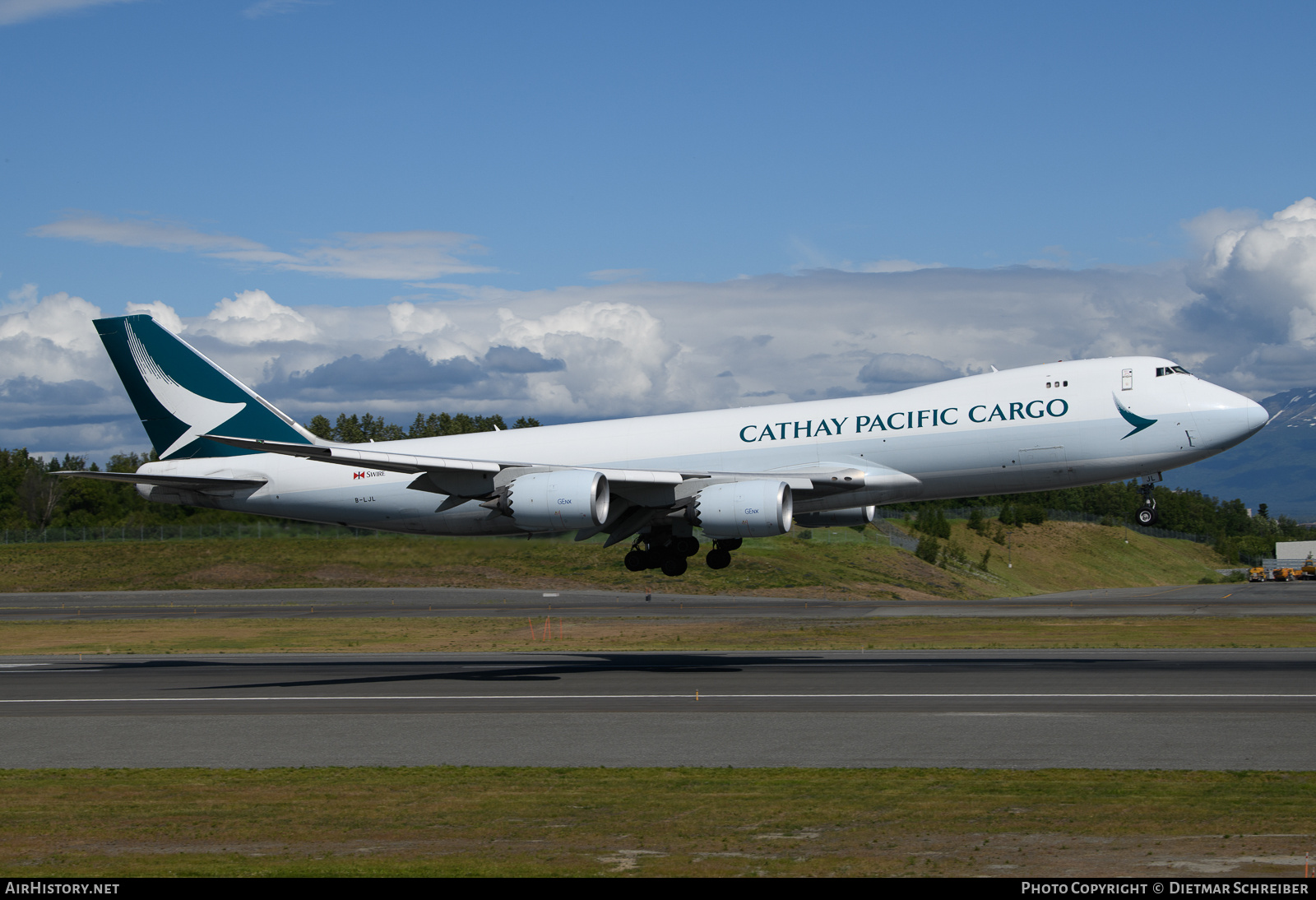 Aircraft Photo of B-LJL | Boeing 747-867F/SCD | Cathay Pacific Airways Cargo | AirHistory.net #796518