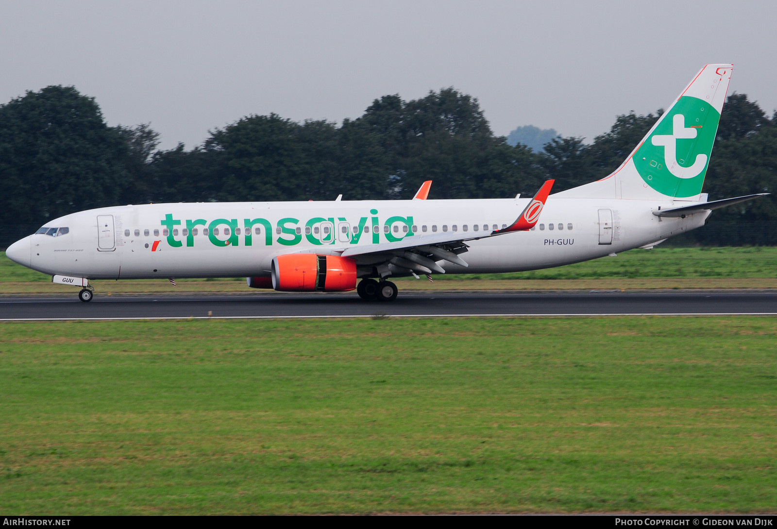 Aircraft Photo of PH-GUU | Boeing 737-8EH | Transavia | AirHistory.net #796521