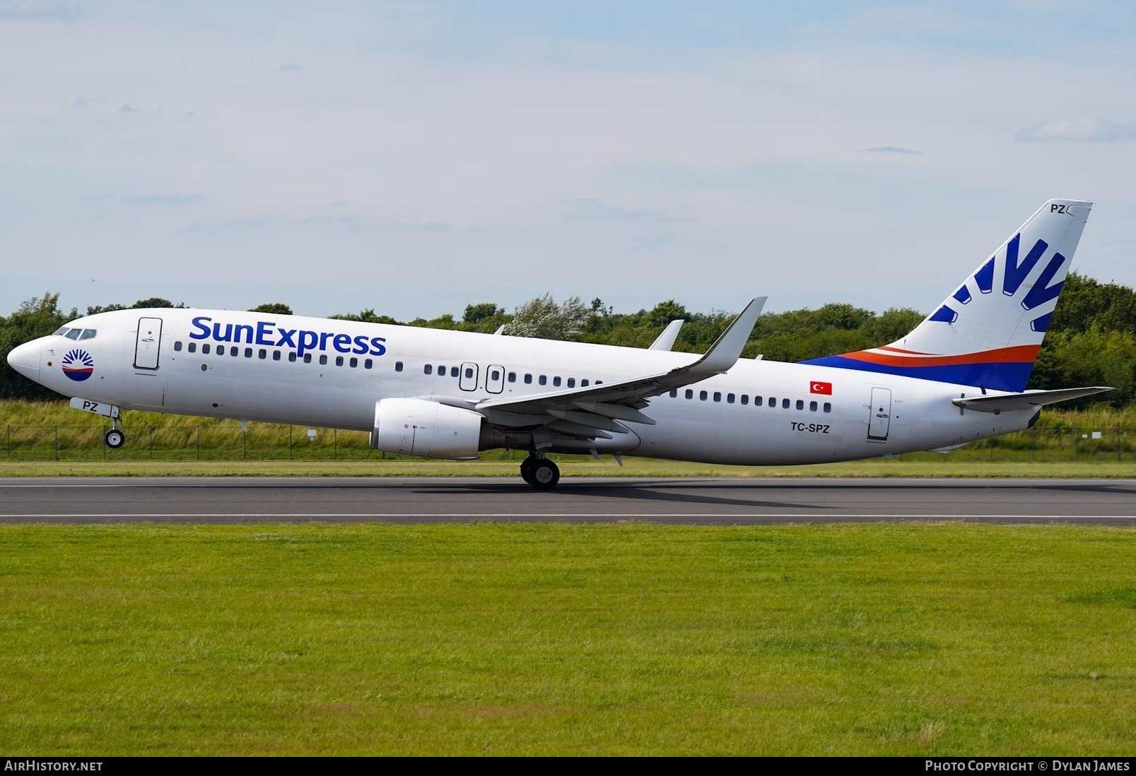 Aircraft Photo of TC-SPZ | Boeing 737-8FZ | SunExpress | AirHistory.net #796523