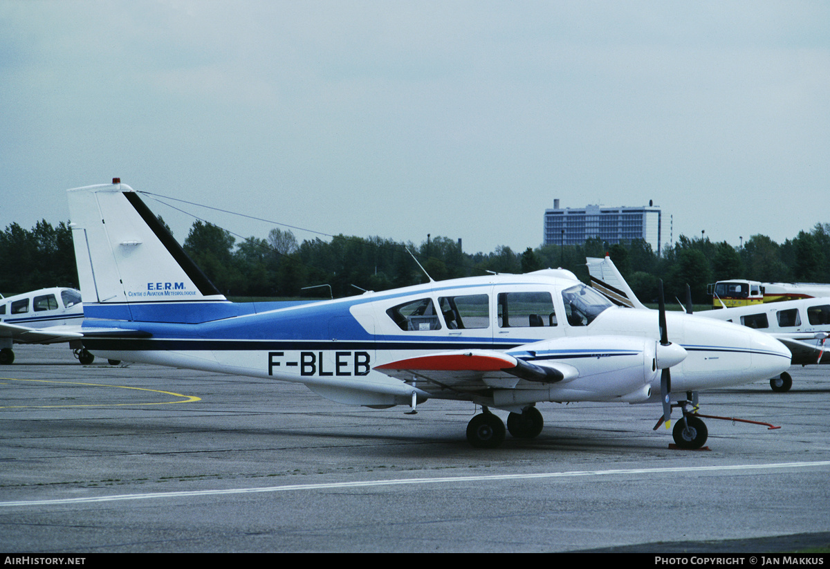 Aircraft Photo of F-BLEB | Piper PA-23-250 Aztec B | EERM - Etablissement d'Etudes et de Recherches Météorologiques | AirHistory.net #796525