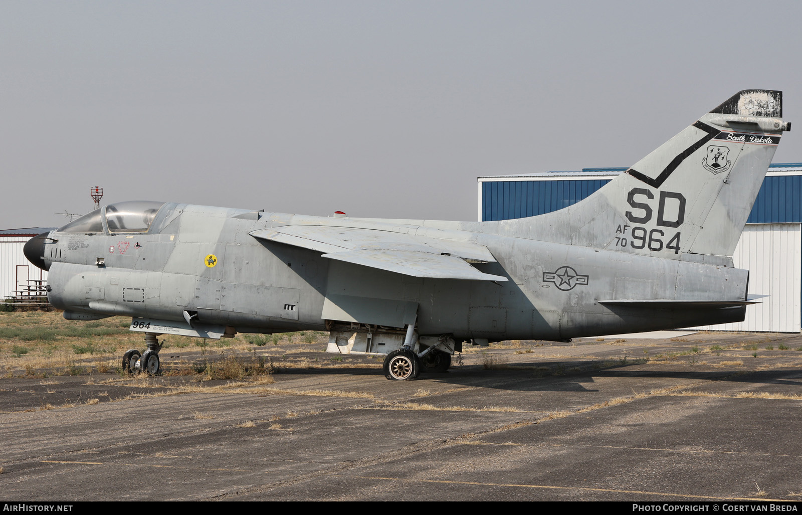 Aircraft Photo of 70-0964 / AF70-964 | LTV A-7D Corsair II | USA - Air Force | AirHistory.net #796549