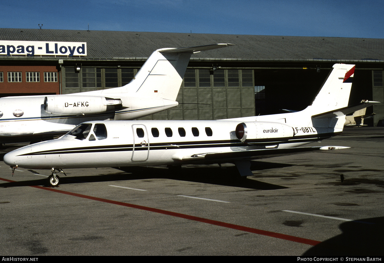 Aircraft Photo of F-GBTL | Cessna 550 Citation II | Euralair | AirHistory.net #796553