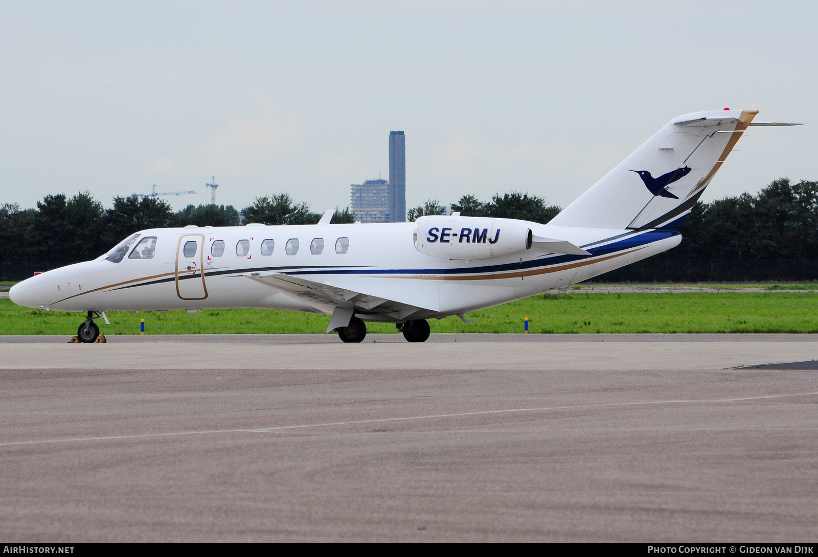 Aircraft Photo of SE-RMJ | Cessna 525B CitationJet CJ3 | Hummingbird Aviation Services | AirHistory.net #796562