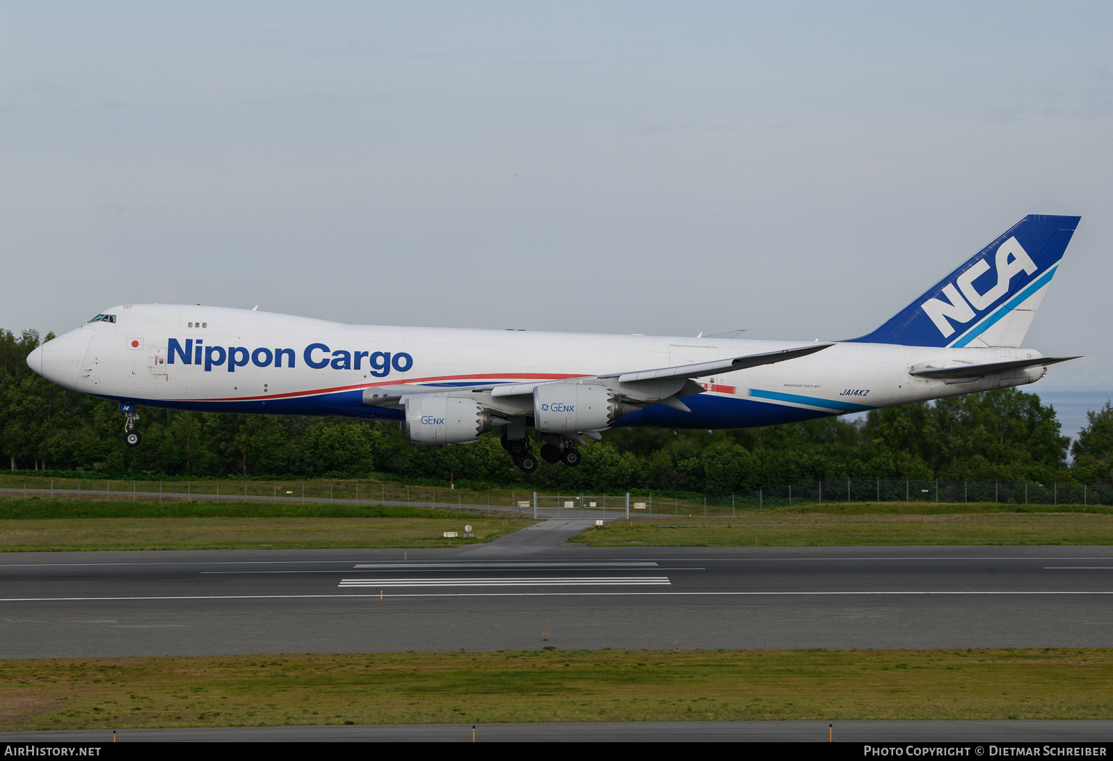 Aircraft Photo of JA14KZ | Boeing 747-8KZF/SCD | Nippon Cargo Airlines - NCA | AirHistory.net #796577