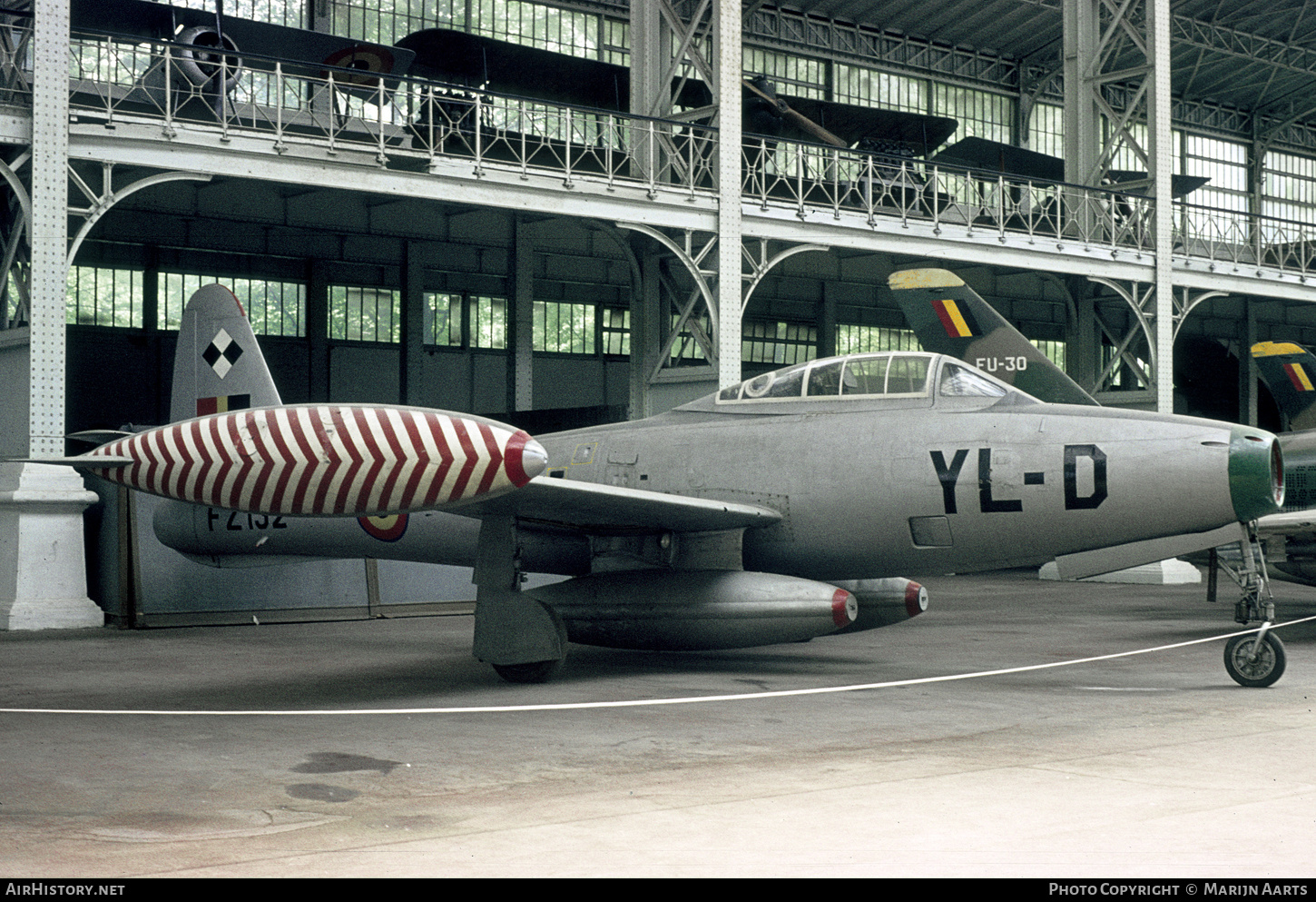 Aircraft Photo of FZ132 | Republic F-84G Thunderjet | Belgium - Air Force | AirHistory.net #796591