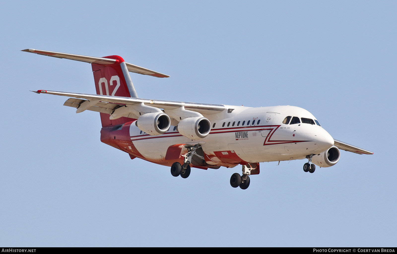 Aircraft Photo of N474NA | British Aerospace BAe-146-200/AT | Neptune Aviation Services | AirHistory.net #796627