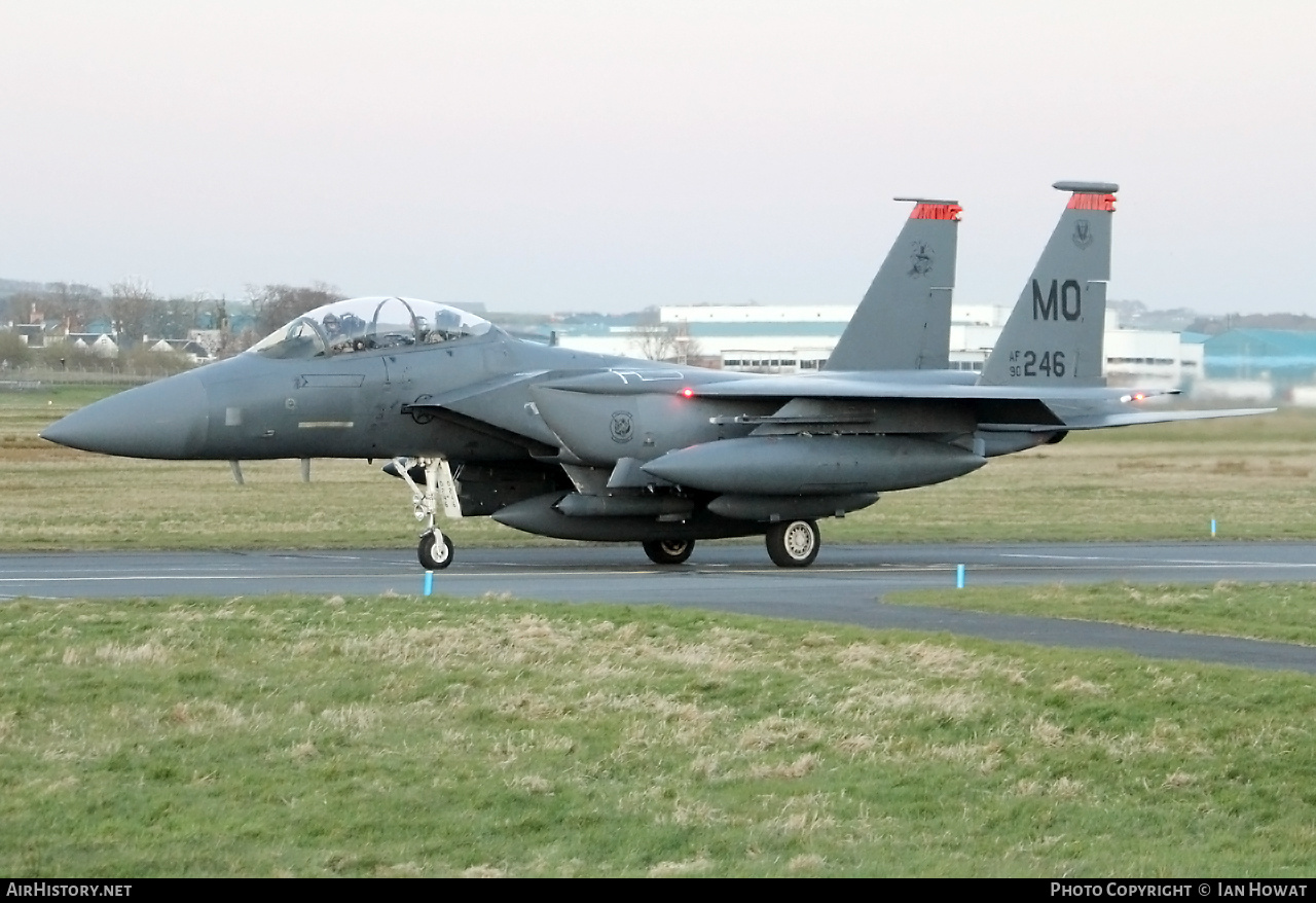 Aircraft Photo of 90-0246 / AF90-246 | Boeing F-15E Strike Eagle | USA - Air Force | AirHistory.net #796639