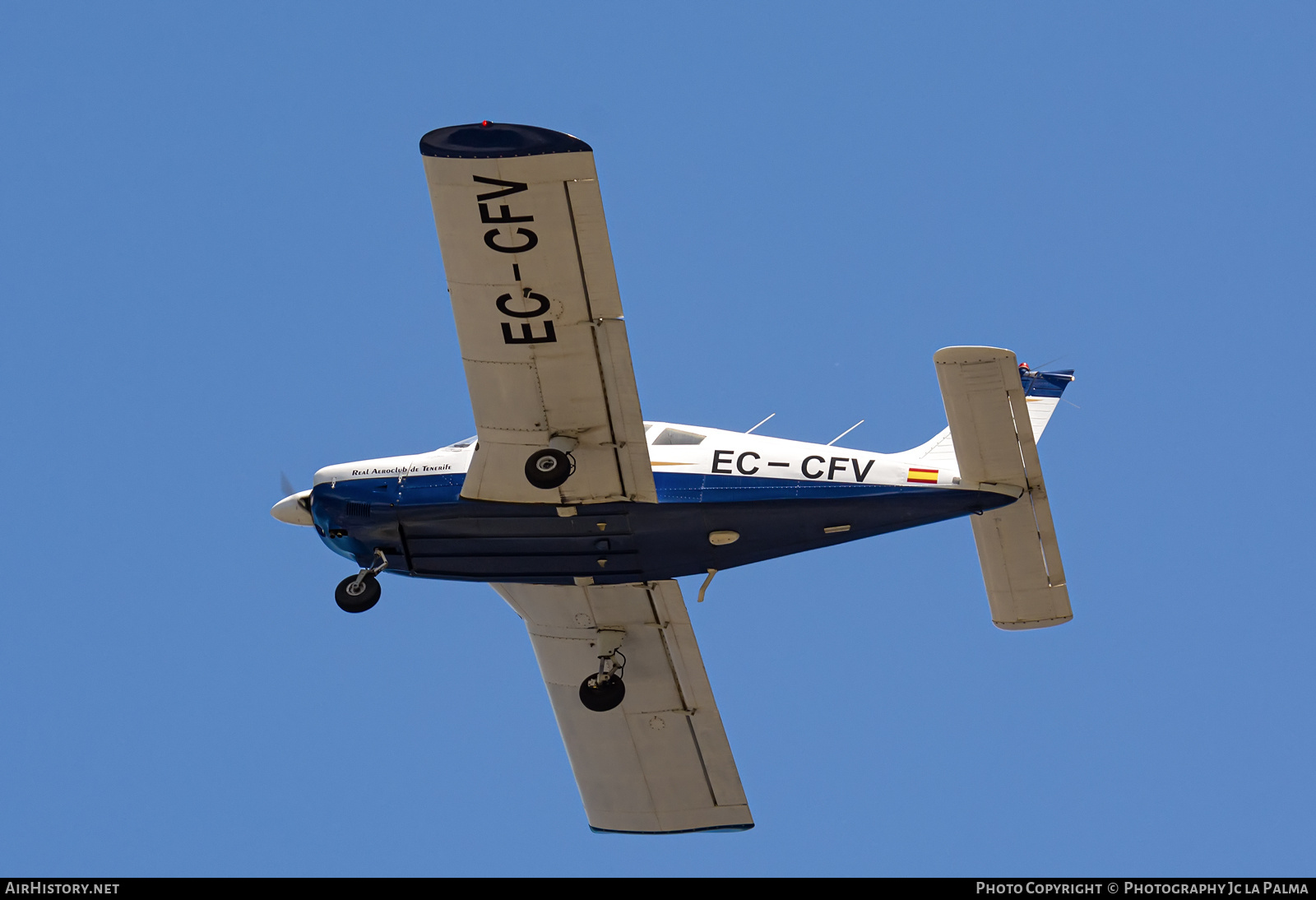 Aircraft Photo of EC-CFV | Piper PA-28-180 Challenger | Real Aeroclub de Tenerife | AirHistory.net #796641