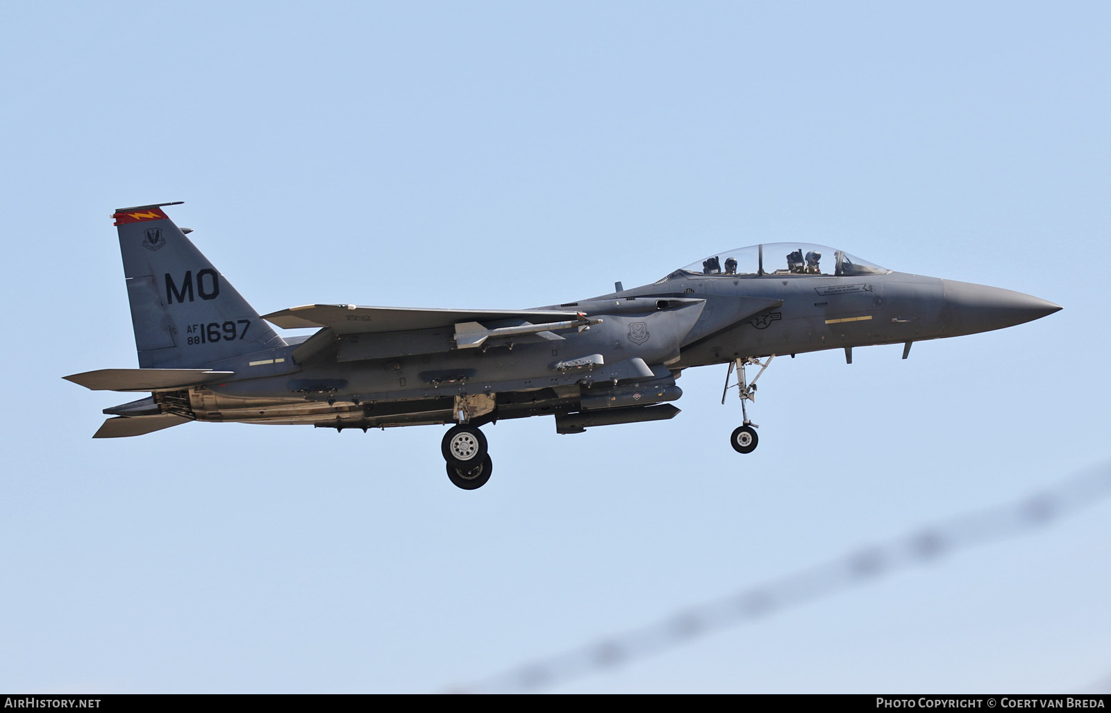Aircraft Photo of 88-1697 | Boeing F-15E Strike Eagle | USA - Air Force | AirHistory.net #796654