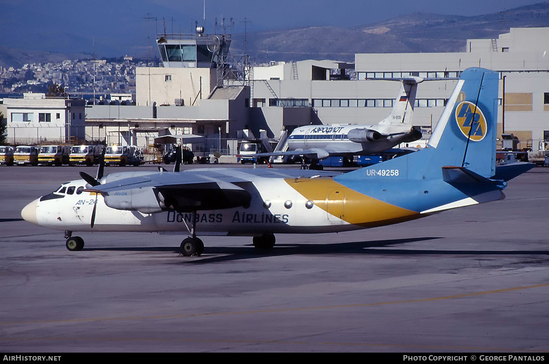 Aircraft Photo of UR-49258 | Antonov An-24V | Donbass Airlines | AirHistory.net #796671