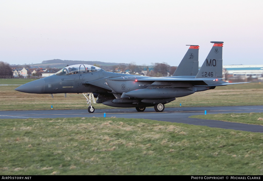 Aircraft Photo of 90-0246 / AF90-246 | Boeing F-15E Strike Eagle | USA - Air Force | AirHistory.net #796676