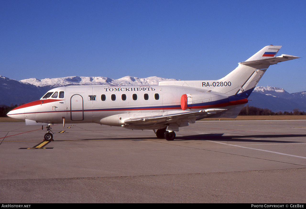 Aircraft Photo of RA-02800 | British Aerospace HS-125-700B | Tomskneft aero | AirHistory.net #796679