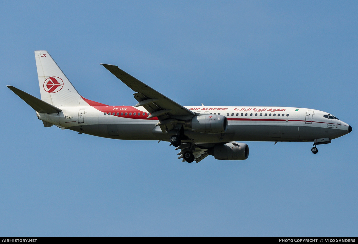 Aircraft Photo of 7T-VJK | Boeing 737-8D6 | Air Algérie | AirHistory.net #796693