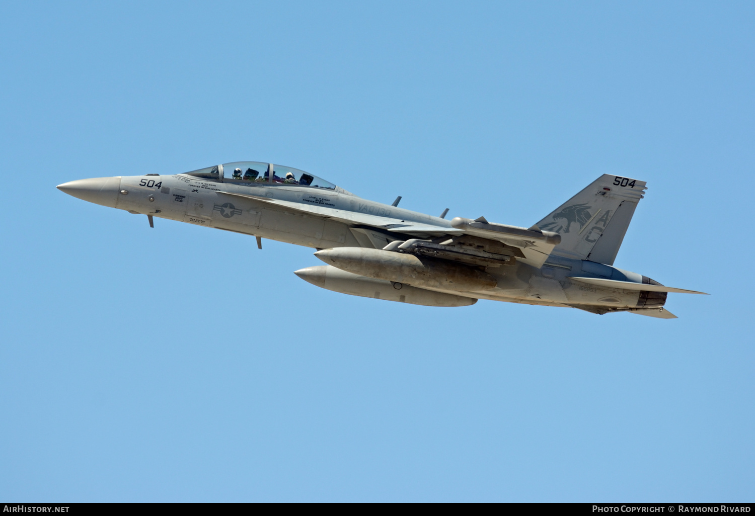 Aircraft Photo of 166893 | Boeing EA-18G Growler | USA - Navy | AirHistory.net #796696