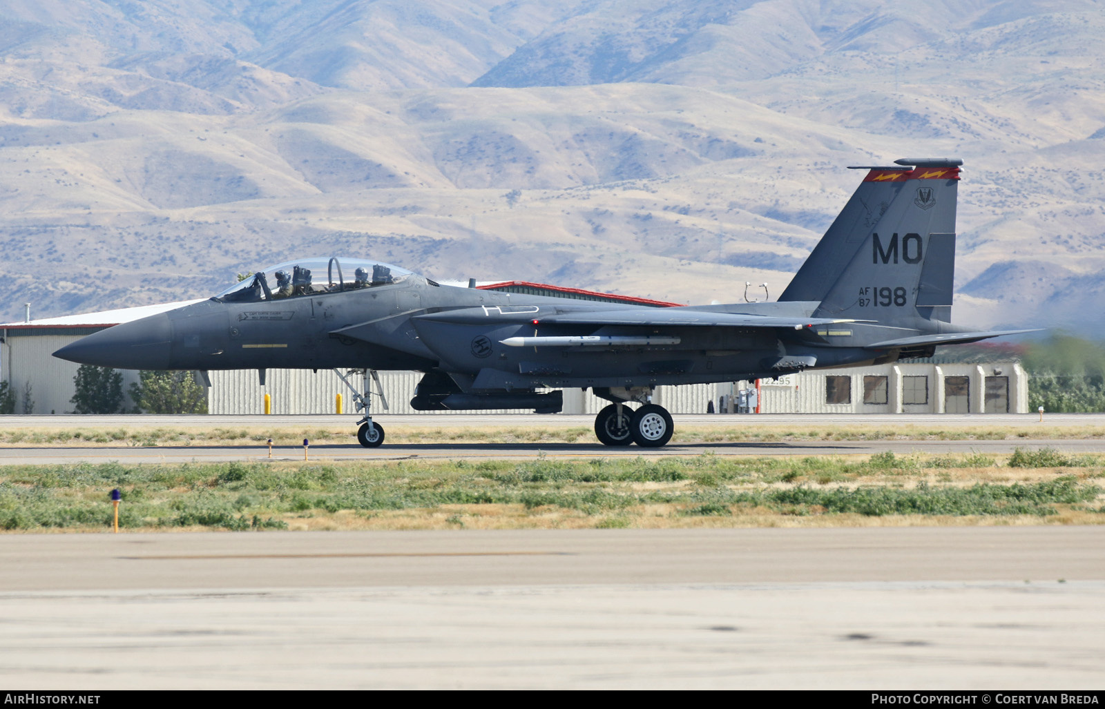 Aircraft Photo of 87-0198 / 87198 | McDonnell Douglas F-15E Strike Eagle | USA - Air Force | AirHistory.net #796697