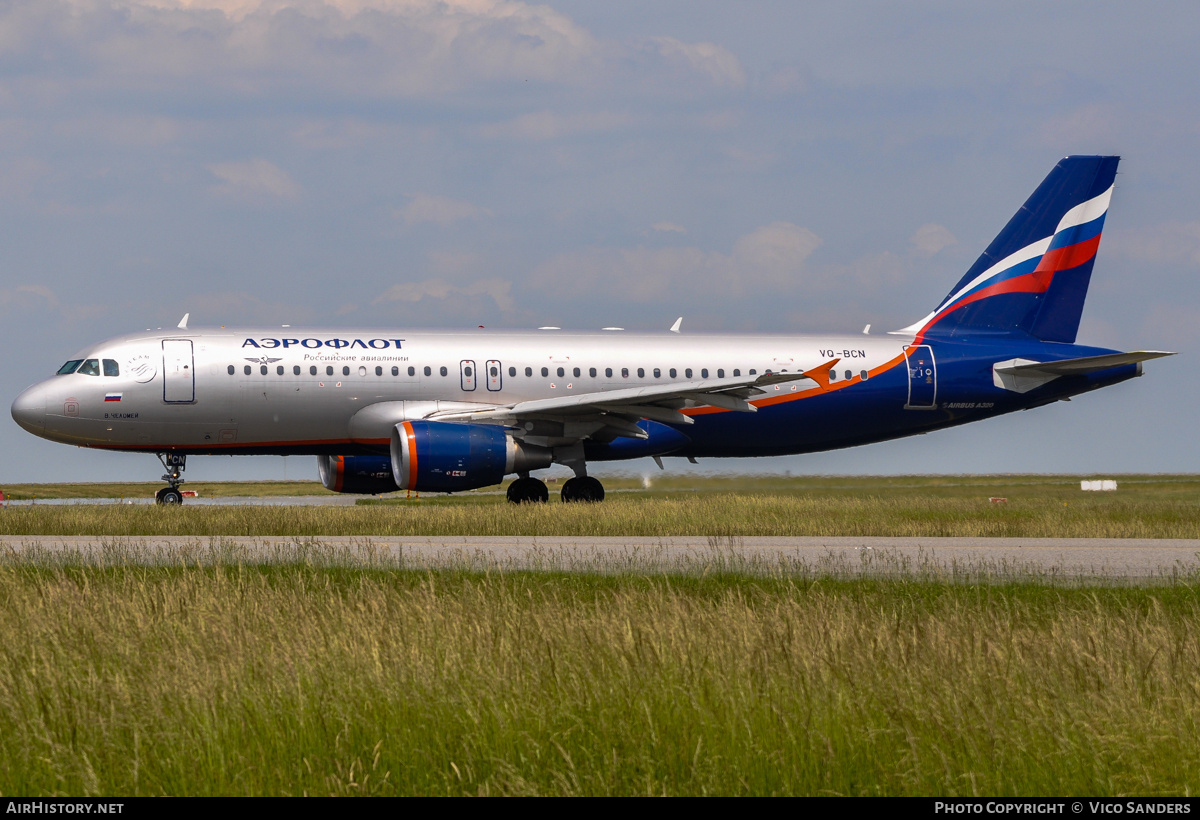 Aircraft Photo of VQ-BCN | Airbus A320-214 | Aeroflot - Russian Airlines | AirHistory.net #796703