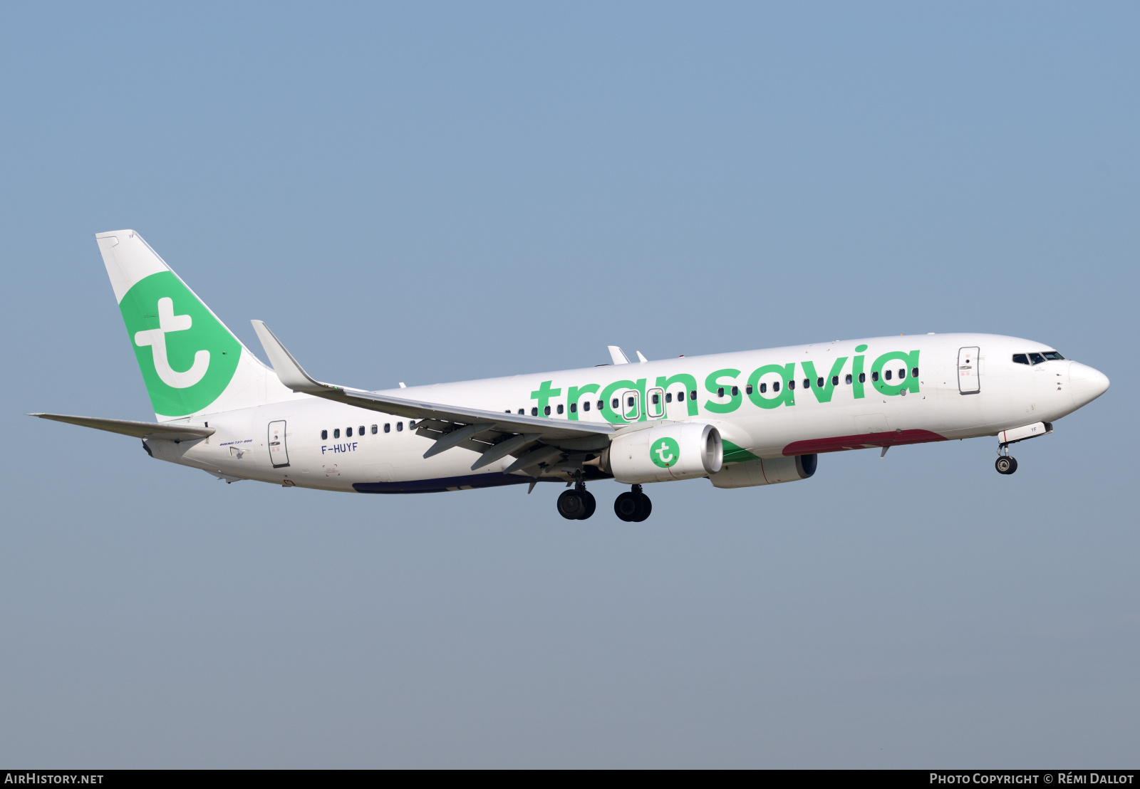 Aircraft Photo of F-HUYF | Boeing 737-8JP | Transavia | AirHistory.net #796710
