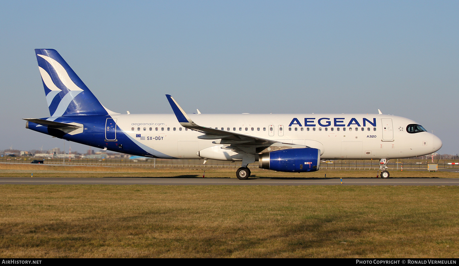 Aircraft Photo of SX-DGY | Airbus A320-232 | Aegean Airlines | AirHistory.net #796719