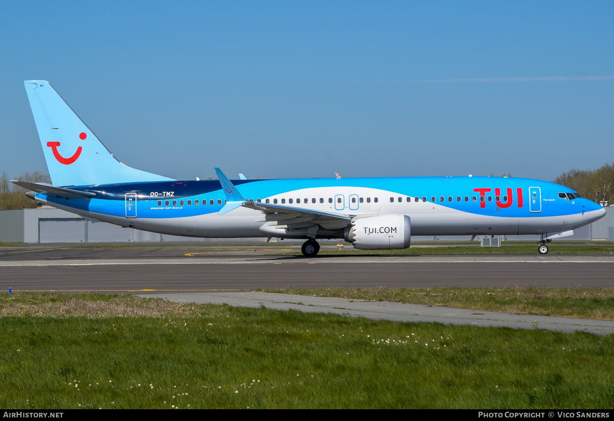 Aircraft Photo of OO-TMZ | Boeing 737-8 Max 8 | TUI | AirHistory.net #796725
