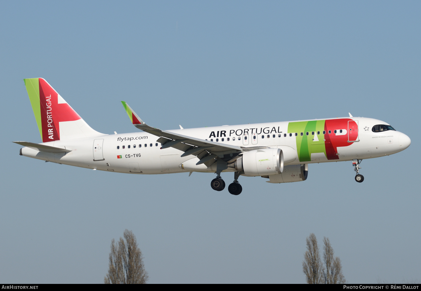 Aircraft Photo of CS-TVG | Airbus A320-251N | TAP Air Portugal | AirHistory.net #796763