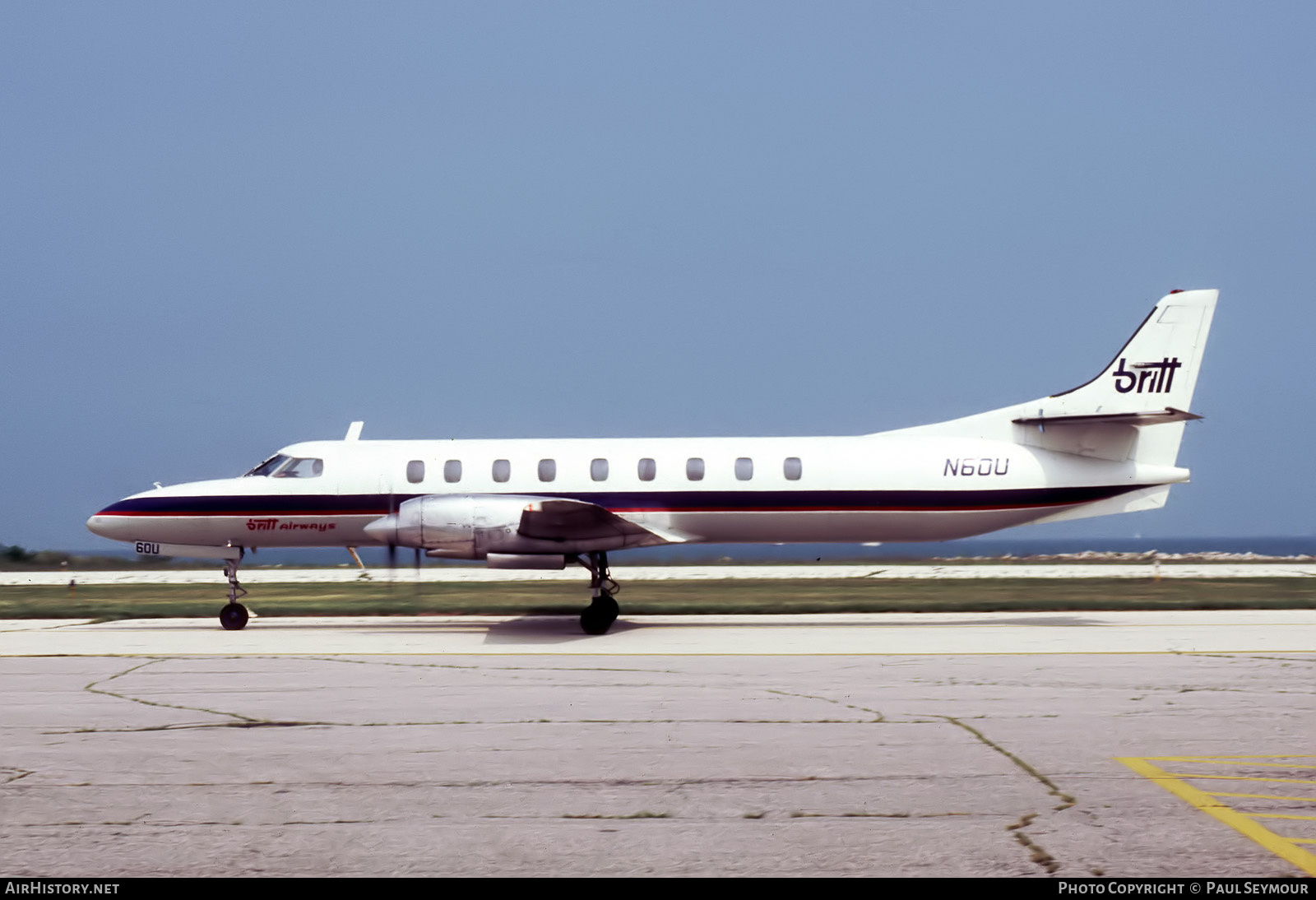 Aircraft Photo of N60U | Swearingen SA-226TC Metro | Britt Airways | AirHistory.net #796777